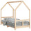 Berkfield Kids Bed Frame 80x160 cm Solid Wood Pine 2