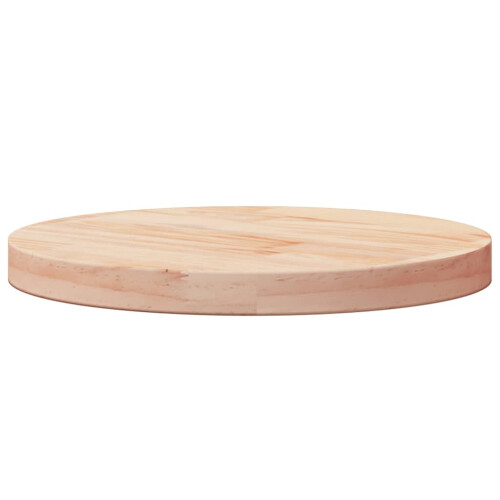 Berkfield Table Top Round ò30x3 cm Solid Wood Pine 2