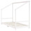 Berkfield Kids Bed Frame White 90x200 cm Solid Wood Pine 3