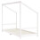 Berkfield Kids Bed Frame White 90x200 cm Solid Wood Pine 6