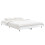 Berkfield Bed Frame without Mattress High Gloss White 140x190 cm 4