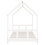 Berkfield Kids Bed Frame White 90x190 cm Solid Wood Pine 5