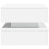 Berkfield Coffee Table with LED Lights White 90x50x40 cm 8