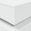 Berkfield Coffee Table with LED Lights White 90x50x40 cm 10