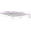 Berkfield Bed Frame without Mattress High Gloss White 140x190 cm 9