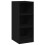 Berkfield Wardrobe Black 48x41x102 cm Engineered Wood 2