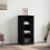 Berkfield Wardrobe Black 48x41x102 cm Engineered Wood 3