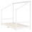 Berkfield Kids Bed Frame White 90x190 cm Solid Wood Pine 3