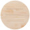 Berkfield Table Top Round White ò80x3 cm Solid Wood Pine 5