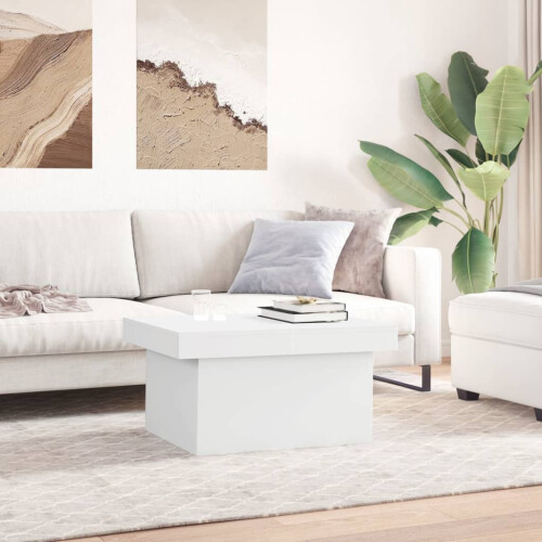 Berkfield Coffee Table White 100x55x40 cm Engineered Wood 2