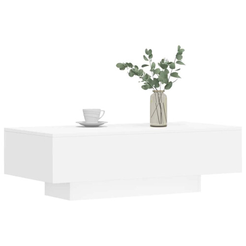 Berkfield Coffee Table White 100x49.5x31 cm Engineered Wood 2