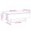 Berkfield Coffee Table White 100x49.5x31 cm Engineered Wood 9