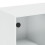 Berkfield Coffee Table with Glass Doors White 102x50x42 cm 10