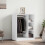 Berkfield Wardrobe White 77x48x102 cm Engineered Wood 3