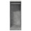 Berkfield Wardrobe Concrete Grey 48x41x102 cm Engineered Wood 5