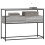 Berkfield Console Table Grey Sonoma 100x40x75 cm Engineered Wood 3