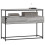 Berkfield Console Table Grey Sonoma 100x40x75 cm Engineered Wood 4