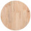 Berkfield Table Top Round White ò30x3 cm Solid Wood Pine 5