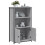 Berkfield Highboard Grey Sonoma 62x32x103.5 cm Engineered Wood 4