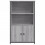 Berkfield Highboard Grey Sonoma 62x32x103.5 cm Engineered Wood 5