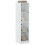 Berkfield Highboard with Glass Doors White 35x37x142 cm 4