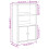 Berkfield Highboard Grey Sonoma 62x32x103.5 cm Engineered Wood 10