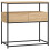 Berkfield Console Table Sonoma Oak 75x40x75 cm Engineered Wood 2