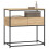 Berkfield Console Table Sonoma Oak 75x40x75 cm Engineered Wood 3