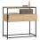 Berkfield Console Table Sonoma Oak 75x40x75 cm Engineered Wood 4