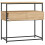 Berkfield Console Table Sonoma Oak 75x40x75 cm Engineered Wood 5