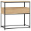 Berkfield Console Table Sonoma Oak 75x40x75 cm Engineered Wood 8