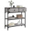 Berkfield Console Table Grey Sonoma 72.5x25x75 cm Engineered Wood 4