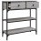 Berkfield Console Table Grey Sonoma 72.5x25x75 cm Engineered Wood 5