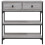 Berkfield Console Table Grey Sonoma 72.5x25x75 cm Engineered Wood 6