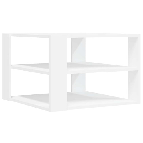 Berkfield Coffee Table White 58x58x40 cm Engineered Wood 1