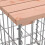 Berkfield Garden Table Gabion Design 100x102x72 cm Solid Wood Douglas 6