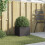 Berkfield Planter Black 32x30x29 cm Steel 3