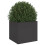Berkfield Planter Black 32x30x29 cm Steel 4
