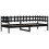 Berkfield Day Bed without Mattress Black 80x200 cm Solid Wood Pine 5