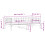 Berkfield Day Bed without Mattress Black 80x200 cm Solid Wood Pine 10