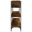 Berkfield Console Table Smoked Oak 100x25x75 cm Engineered Wood 7