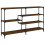 Berkfield Console Table Brown Oak 160x32x95 cm Engineered Wood 2