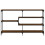 Berkfield Console Table Brown Oak 160x32x95 cm Engineered Wood 4