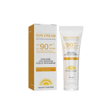 Tinted Sunscreen SPF 90 PA+++ for Face, Waterproof LongLasting Hydrating Sun Protection Cream Under Makeup