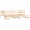 Berkfield Pull-out Day Bed without Mattress  2x(90x200) cm Solid Wood 6