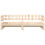 Berkfield Pull-out Day Bed without Mattress  2x(90x200) cm Solid Wood 7
