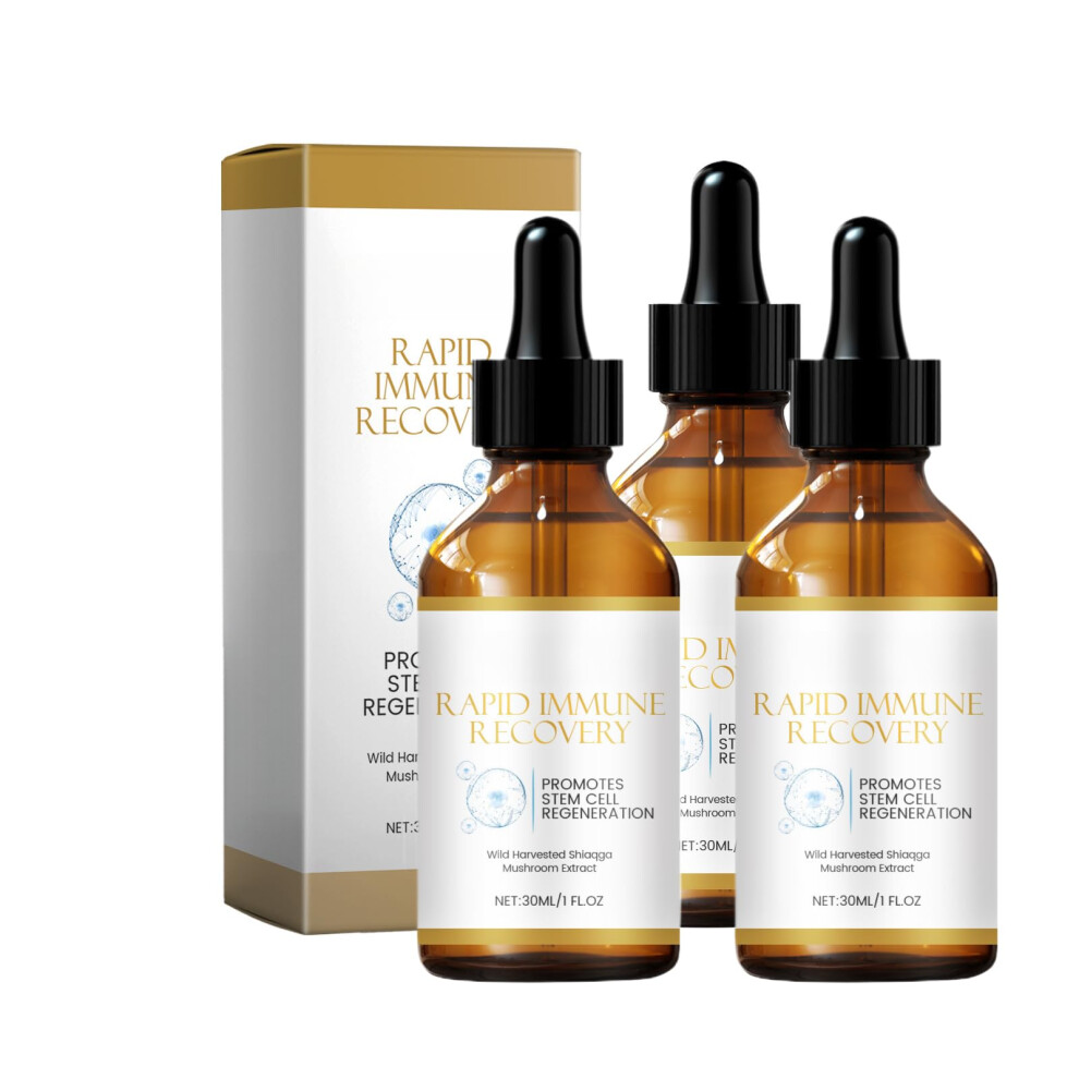 3PC Anti Aging Face Serum with Mushroom Extract, Firmness Boost Formula, Hydrating 30ml Set