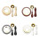 Simple Operations Sealing Wax Stamps Set Includes-Dark red 2