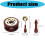 Simple Operations Sealing Wax Stamps Set Includes-Dark red 4