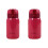 2x mini rustfrit stål Big Belly flaske (roserød) 200 ml 1